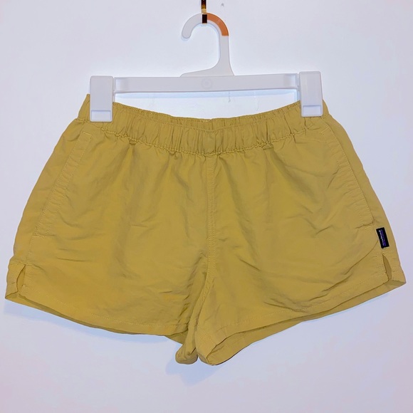 Yellow Small Patagonia Baggies 